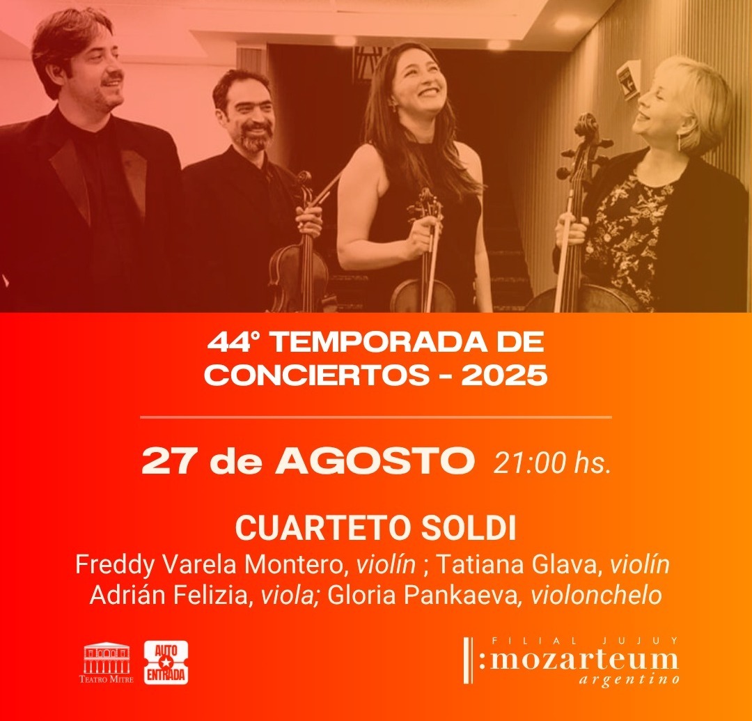 CUARTETO SOLDI - MOZARTEUM