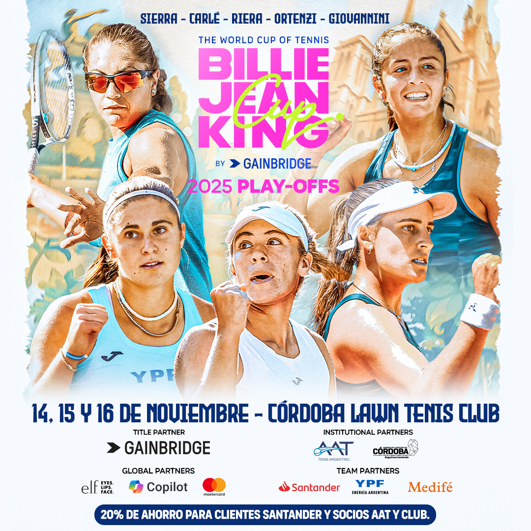 BILLIE JEAN KING CUP BY GAINBRIDGE 2025 BILLIE JEAN KING CUP BY GAINBRIDGE 2025