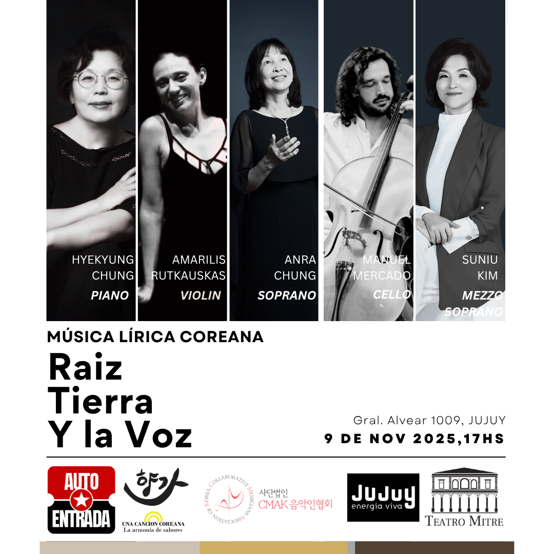 RAÍZ, TIERRA Y LA VOZ - MÚSICA LÍRICA COREANA