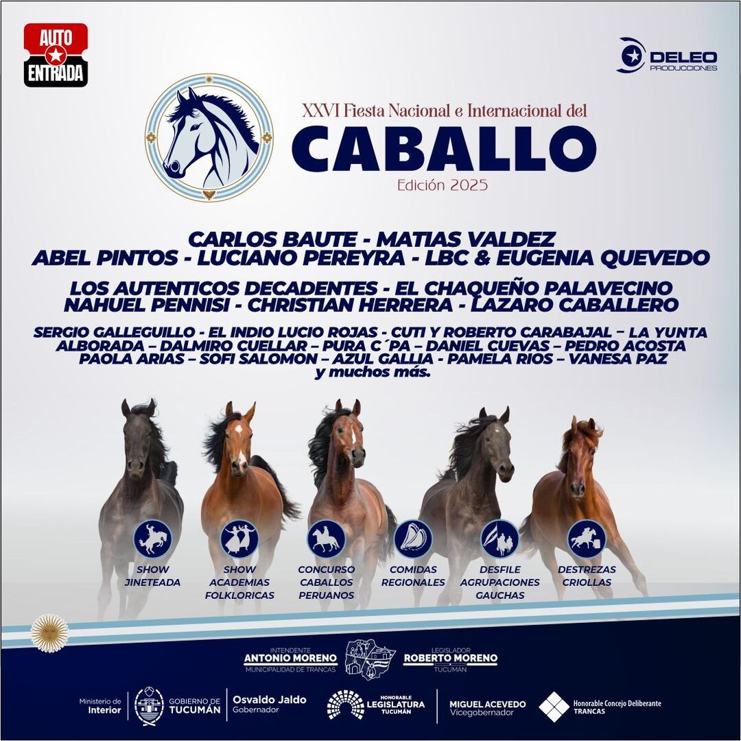 XXVI FESTIVAL NACIONAL E INTERNACIONAL DEL CABALLO