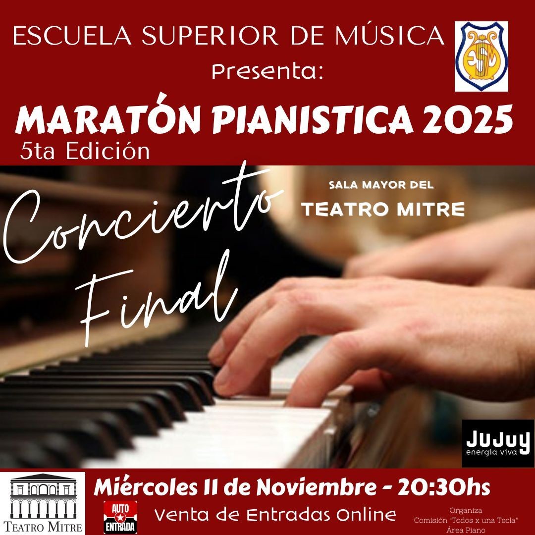 MARATÓN PIANÍSTICA 2025 - 5TA EDICIÓN